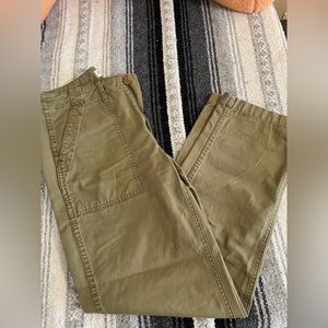 Madewell wide leg trousers